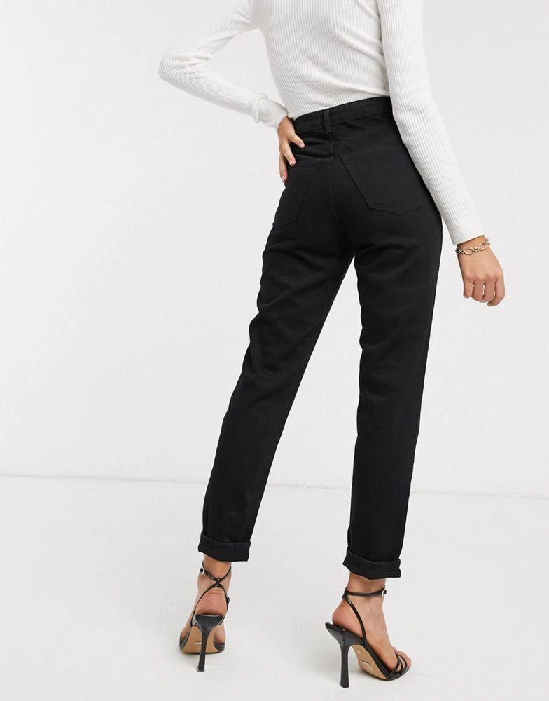 商品Topshop|Topshop mom jeans in black,价格¥194,第2张图片详细描述