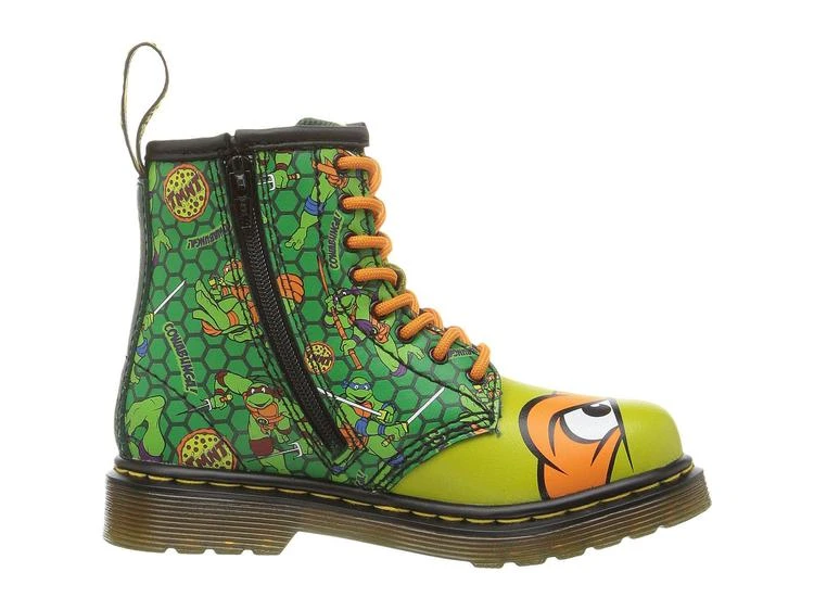 Dr. Martens Kid's Collection Ninja Turtles Mikey (Toddler) 儿童马丁靴 商品