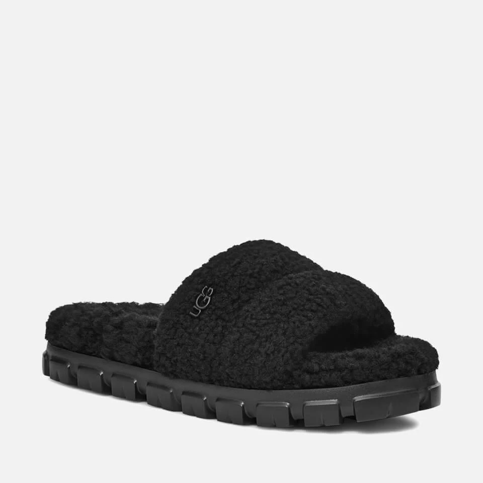 商品UGG|UGG COZETTA CURLY SHEEPSKIN SLIPPERS,价格¥476,第2张图片详细描述