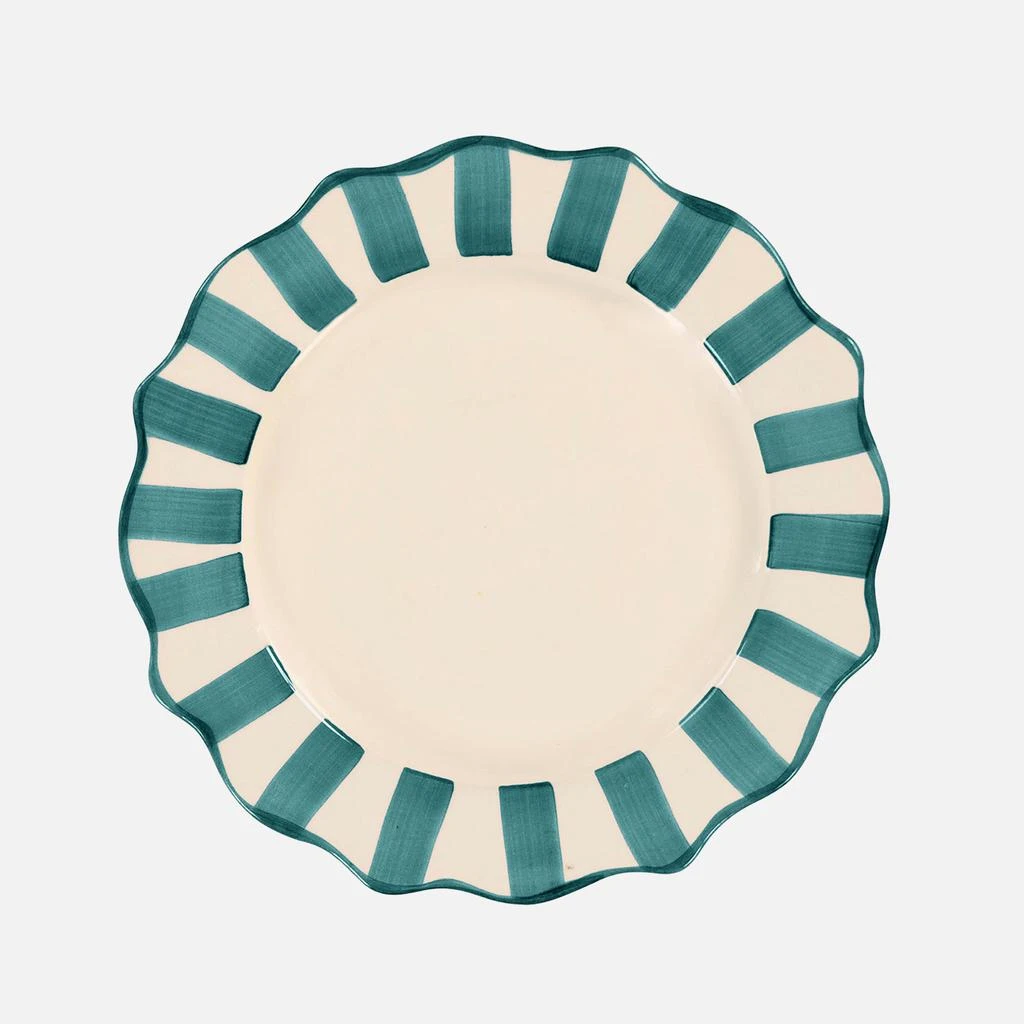 商品Anna + Nina Pine Scalloped Dinner Plate,价格¥196,第1张图片