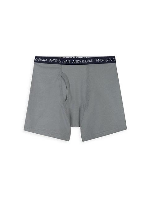 Little Boy's & Boy's 5-Piece Microfiber Boxer Briefs Set商品第2张图片规格展示