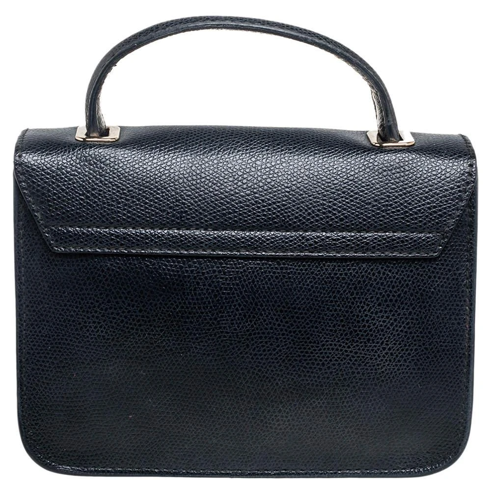 商品[二手商品] Furla|Furla Black Leather Mini Metropolis Top Handle Bag,价格¥943,第4张图片详细描述