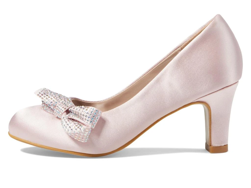 商品Badgley Mischka|Esme Bow Pump (Little Kid/Big Kid),价格¥449,第4张图片详细描述