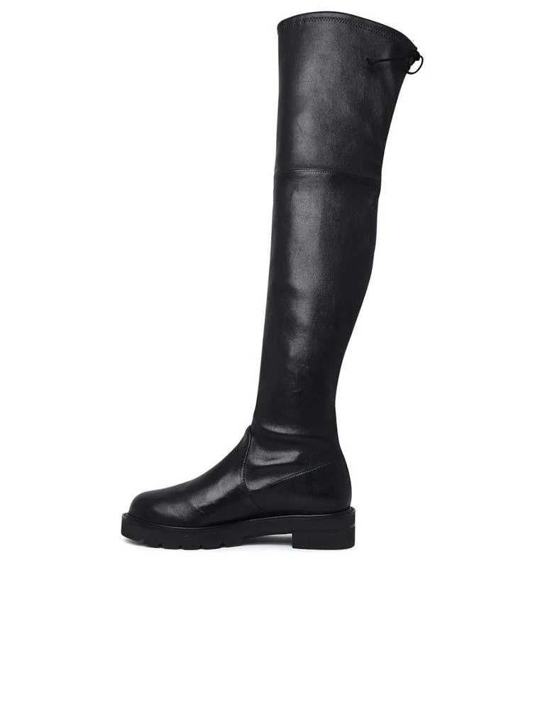 商品Stuart Weitzman|LOWLAND LIFT LEATHER BOOTS,价格¥4069,第3张图片详细描述