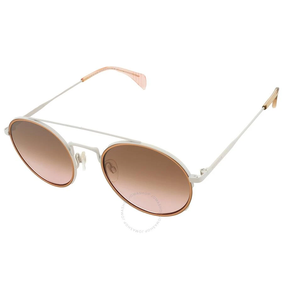 商品Tommy Hilfiger|Brown Gradient Round Unisex Sunglasses TH 1455/S 0U1Y/JM 53,价格¥281,第3张图片详细描述