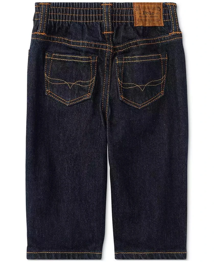 商品Ralph Lauren|Baby Boys Hampton Straight Stretch Jean,价格¥342,第2张图片详细描述