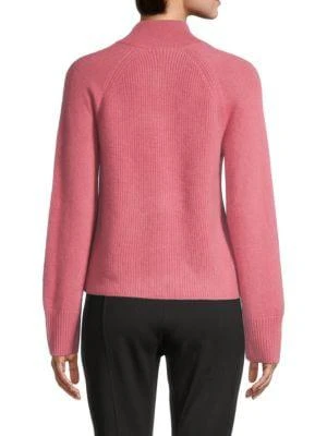 商品Tahari|Cashmere Zip-Up Sweater,价格¥485,第2张图片详细描述