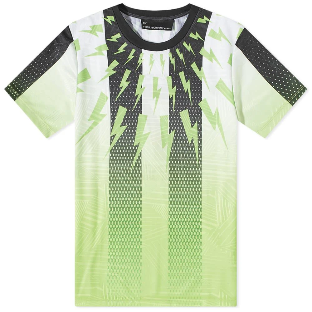 商品Neil Barrett|Neil Barrett Thunderbolt Football T-Shirt,价格¥873,第1张图片