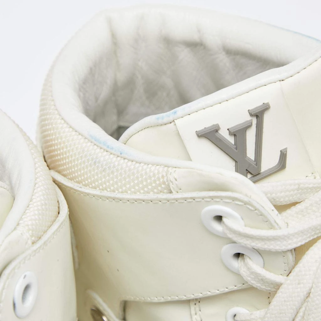 Louis Vuitton Off-White Leather and Mesh High-Top Sneakers Size 40 商品