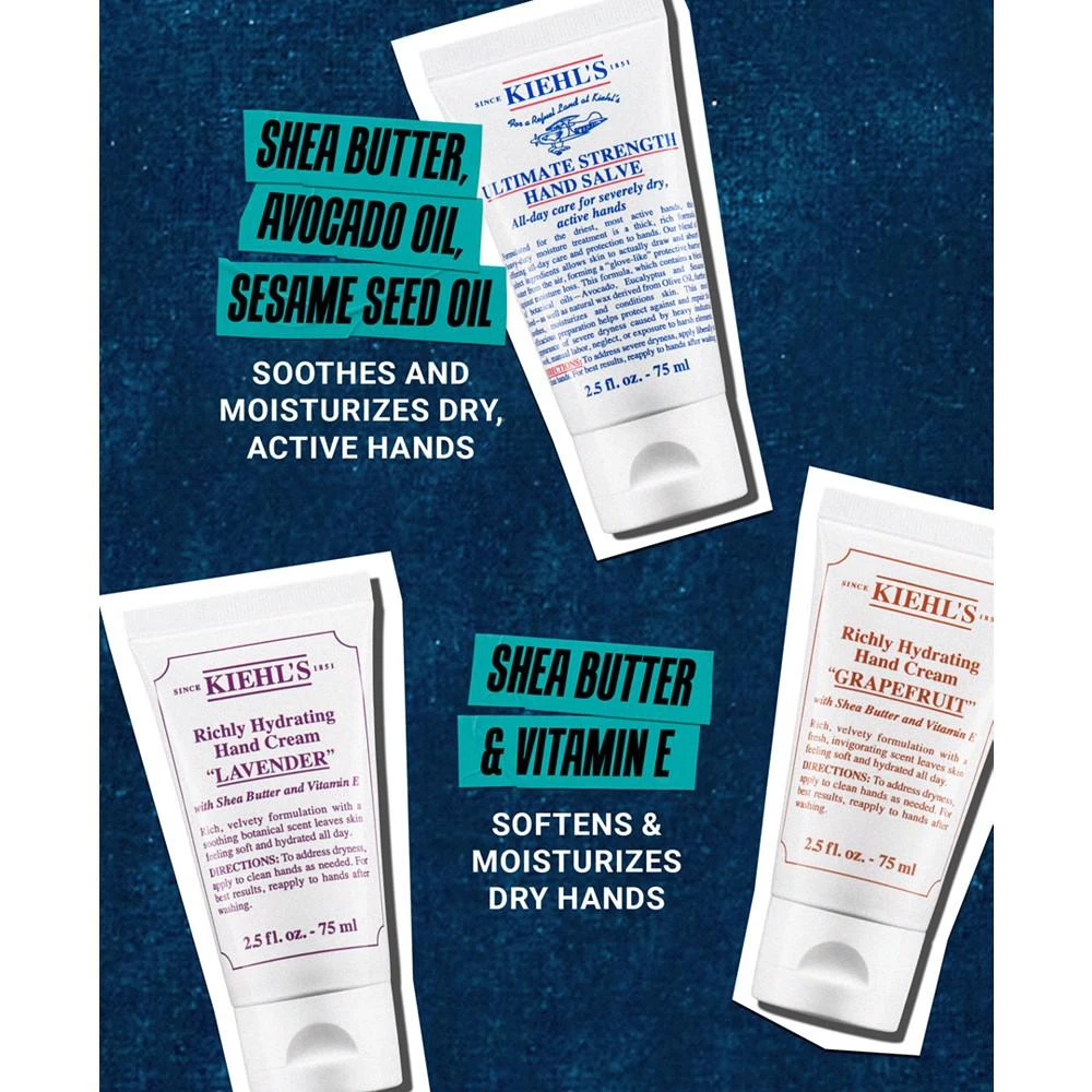 商品Kiehl's|3-Pc. Richly Hydrating Hand Care Set,价格¥317,第5张图片详细描述