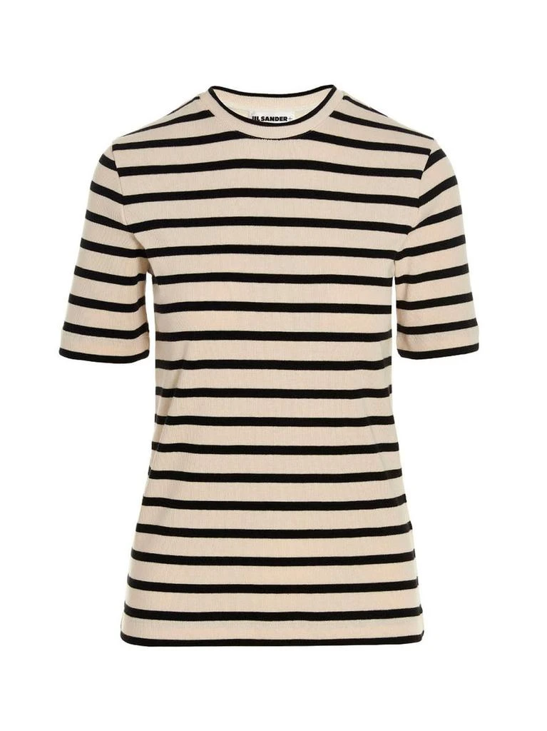 商品Jil Sander|Jil Sander+ Striped Jersey T-Shirt,价格¥1639,第1张图片