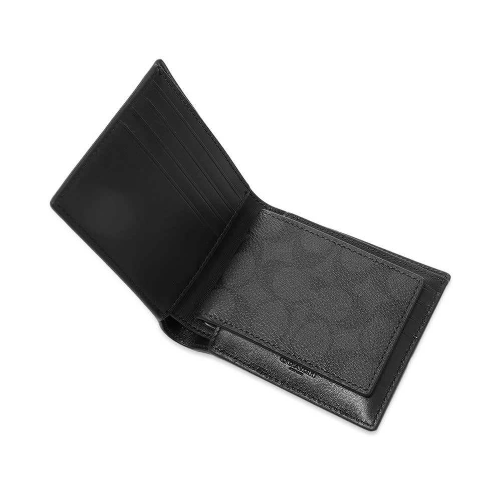 商品Coach|Coach Signature 3-In-1 Card Holder,价格¥1617,第3张图片详细描述