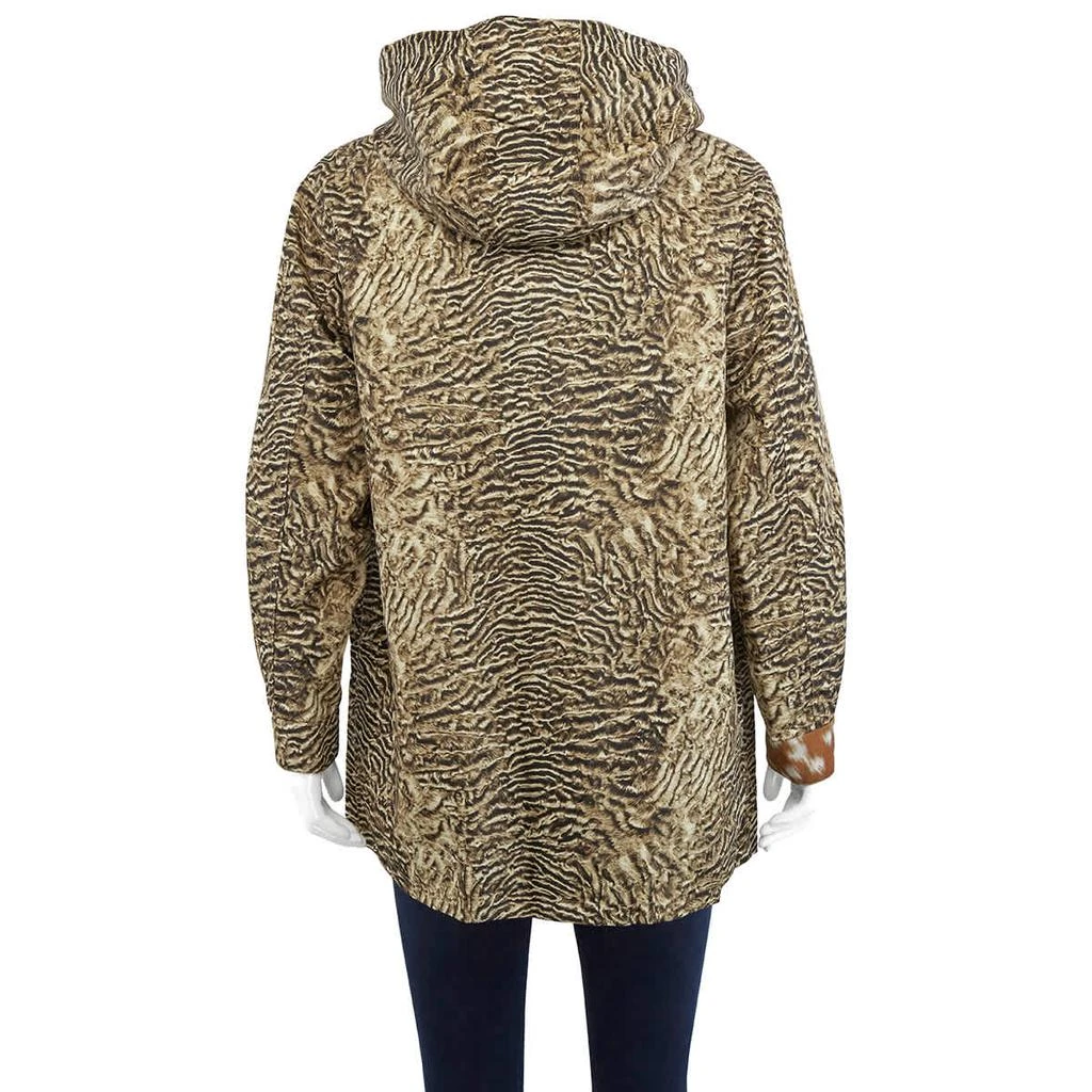 商品Burberry|Burberry Ladies Tiger Print Hooded Jacket, Brand Size 8 (US Size 6),价格¥2591,第3张图片详细描述