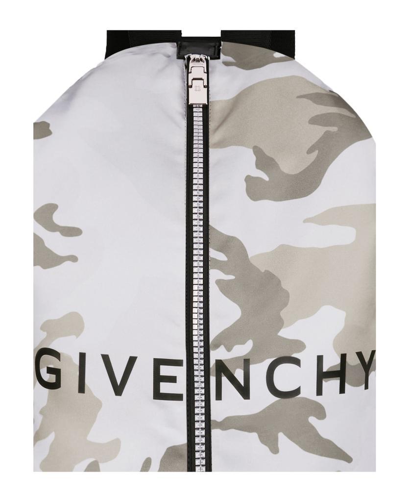 商品Givenchy|Man Adjustable G-zip Nylon Backpack With Camouflage Print,价格¥6894,第5张图片详细描述