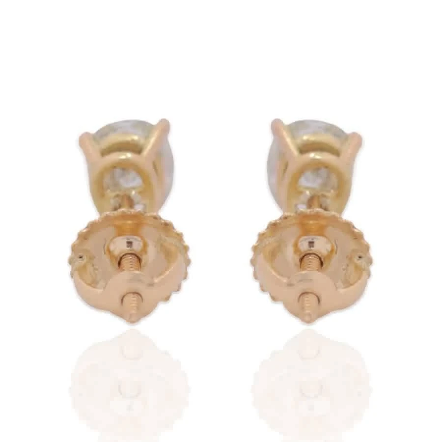 商品Tresorra|18K Yellow Gold Diamond Stud Earrings,价格¥10125,第3张图片详细描述