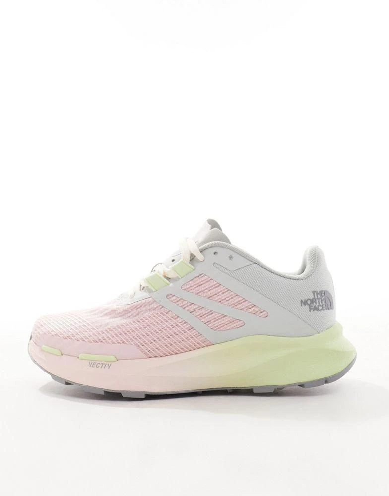 商品The North Face|The North Face Running VECTIV Eminus trail trainers in pink and grey,价格¥626,第2张图片详细描述