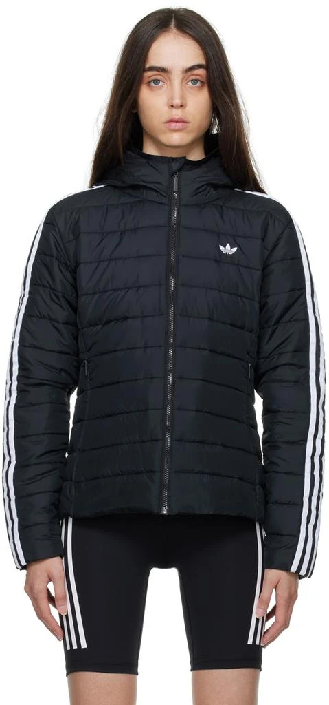 商品Adidas|Black Slim Jacket,价格¥333,第1张图片