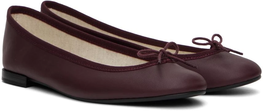 商品Repetto|Burgundy Cendrillon Ballerina Flats,价格¥1122,第4张图片详细描述