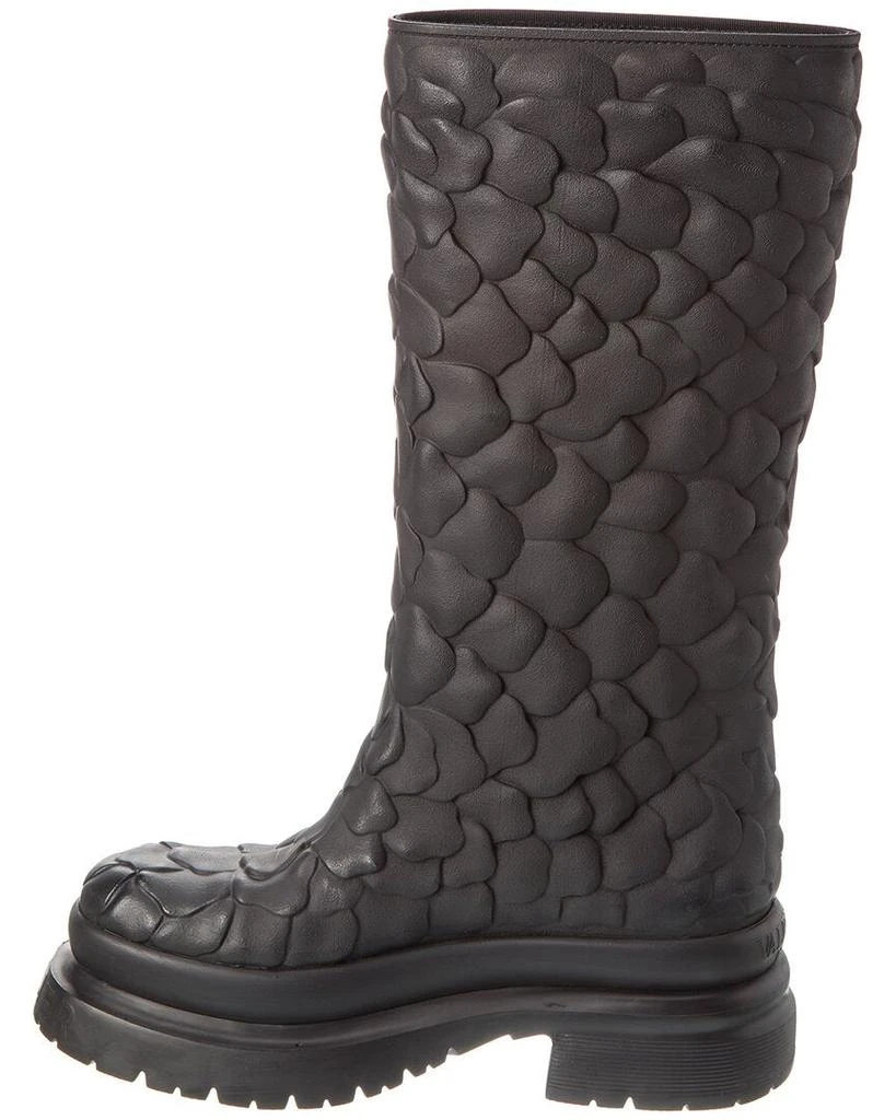 商品Valentino|Leather Knee-High Rain Boot,价格¥2976,第2张图片详细描述