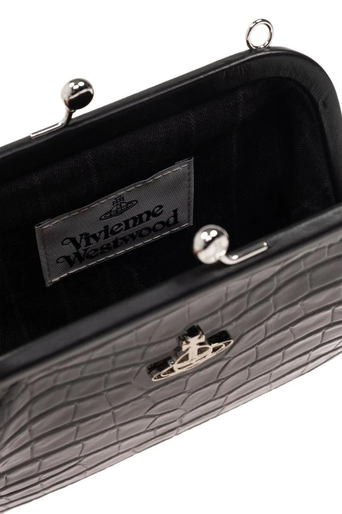 商品Vivienne Westwood|Vivienne Westwood Embossed Vivienne's Clutch Bag,价格¥2980,第4张图片详细描述