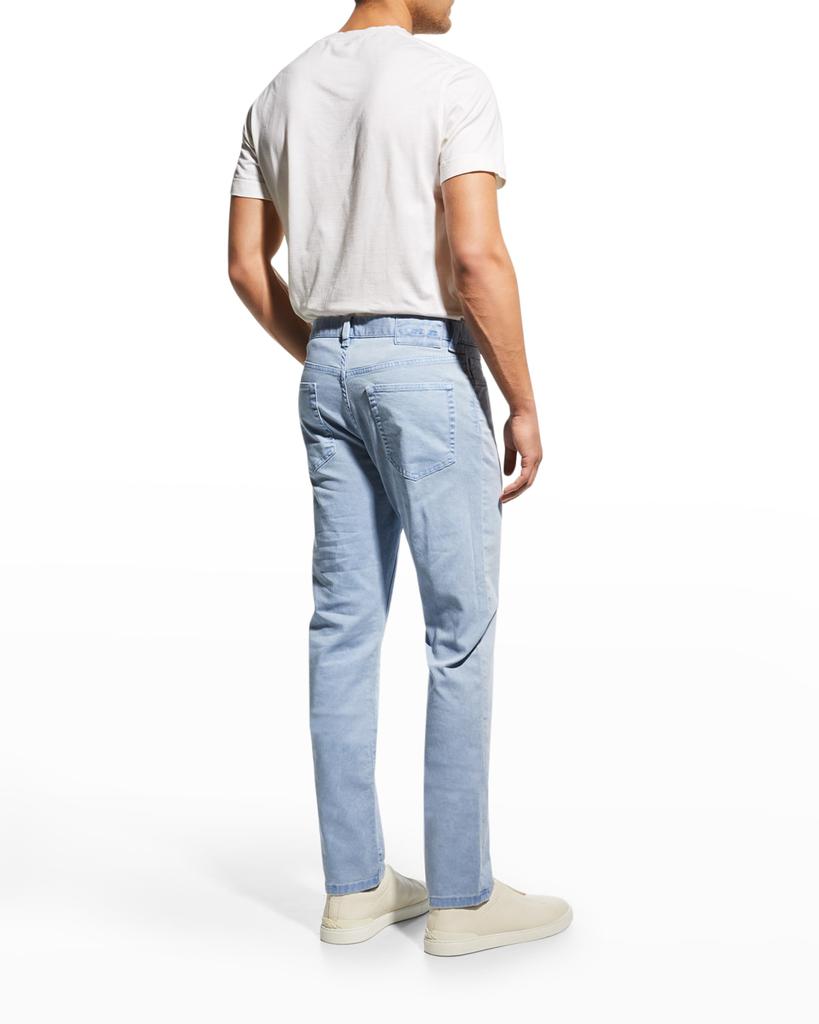 Men's Cotton-Stretch Denim Jeans商品第4张图片规格展示