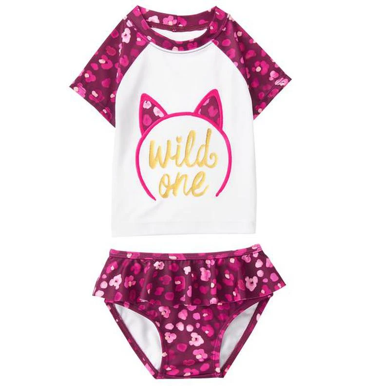 商品Gymboree|Wild One Rashguard Set,价格¥75,第1张图片