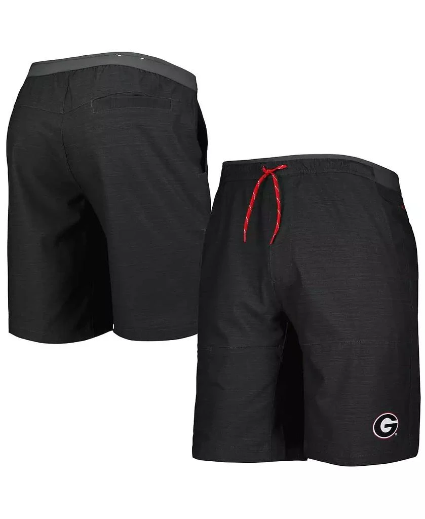 商品Columbia|Men's Charcoal Georgia Bulldogs Twisted Creek Omni-Shade Omni-Shield Shorts,价格¥337,第1张图片