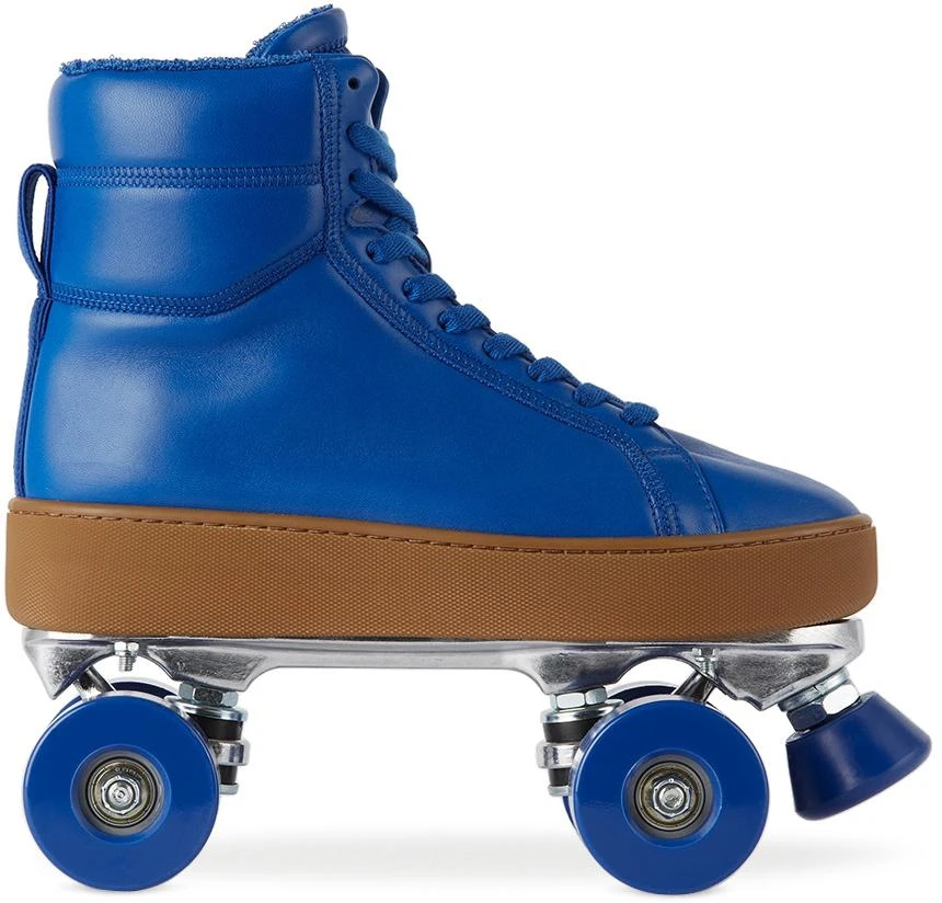 商品Bottega Veneta|Blue Quilt Roller Skates,价格¥15761,第1张图片