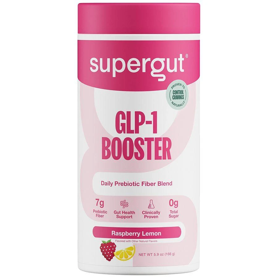 商品Supergut|GLP-1 Booster Prebiotic Fiber Raspberry Lemon,价格¥220,第1张图片