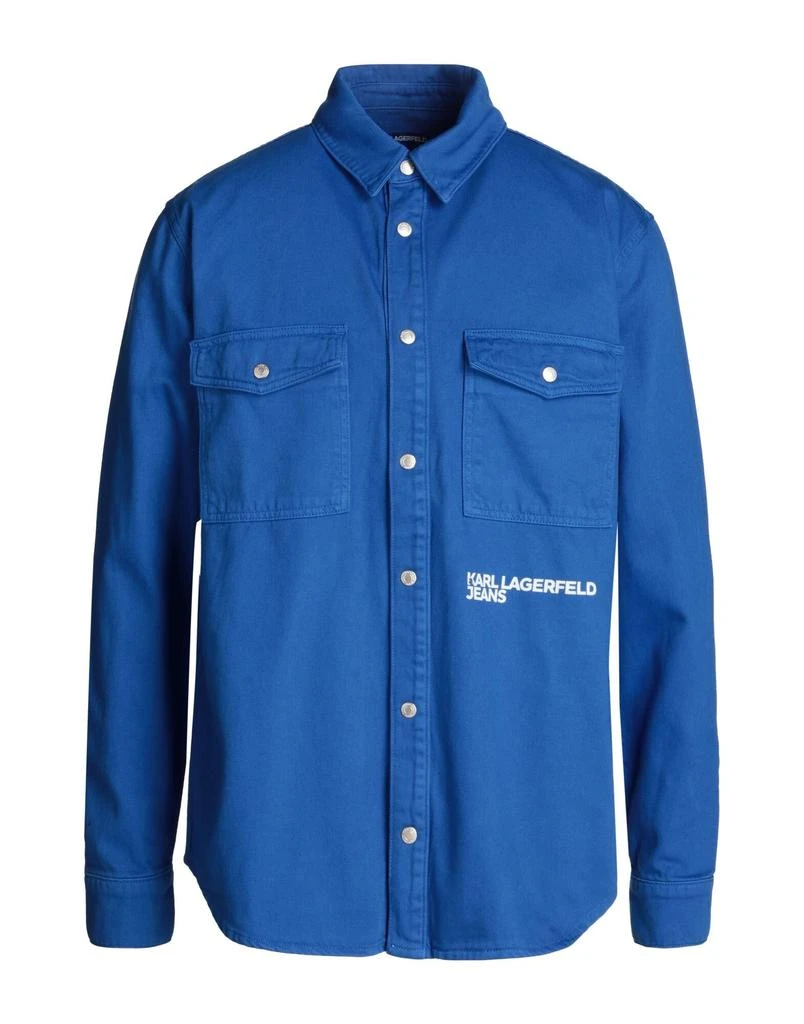商品KARL LAGERFELD JEANS|Denim shirt,价格¥942,第1张图片