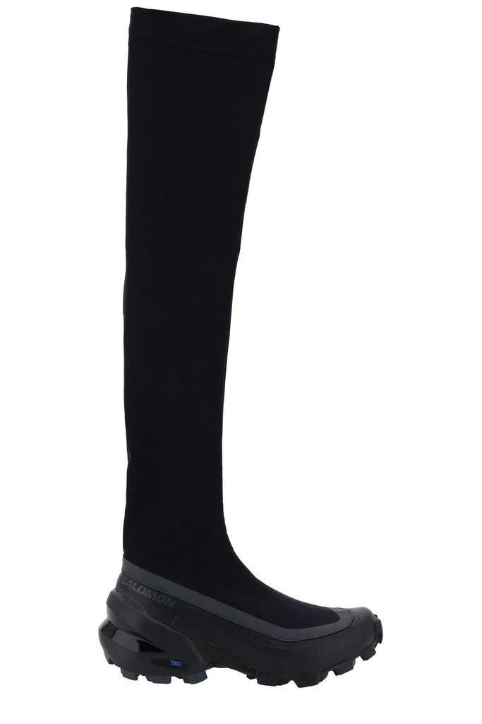 商品MM6|MM6 Maison Margiela X Salomon Thigh-Length Round-Toe Boots,价格¥2281,第1张图片