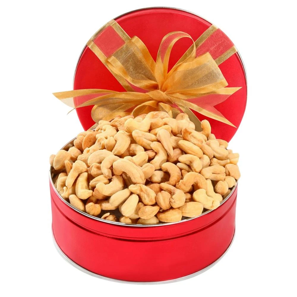 商品Alder Creek Gift Baskets|Holiday Cashews Gift Tin,价格¥299,第1张图片