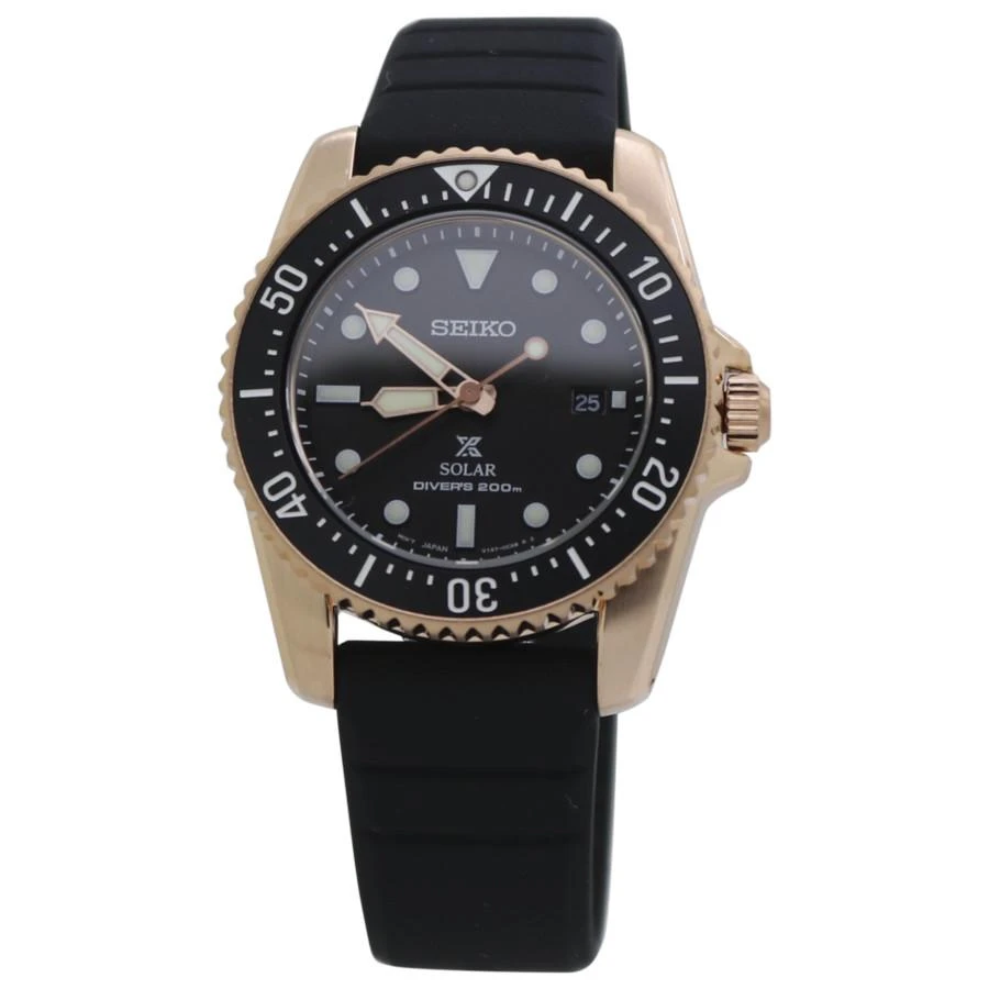 商品Seiko|Seiko Prospex Black Dial Mens Watch SNE586,价格¥2513,第1张图片