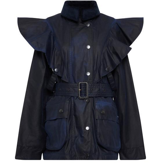 商品Chloé|x Barbour - 带领口大衣,价格¥16970,第4张图片详细描述