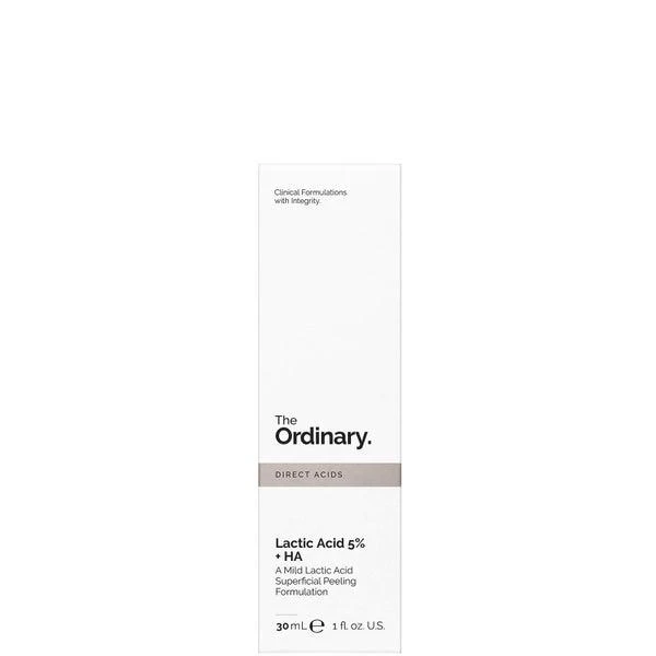 商品The Ordinary|温和乳酸去角质精华 Lactic Acid 5% + HA 2% 30ml,价格¥66,第3张图片详细描述