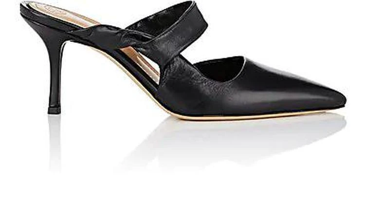商品The Row|Gala Twist Leather Mules,价格¥6240,第1张图片