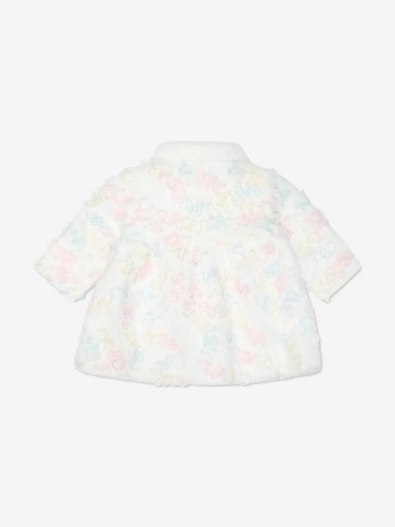 商品Angels Face|Angels Face Baby Girls Harmony Pastel Fur Coat in White,价格¥455,第3张图片详细描述