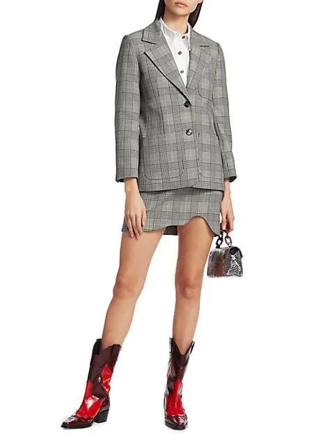 Plaid Suiting Blazer 商品