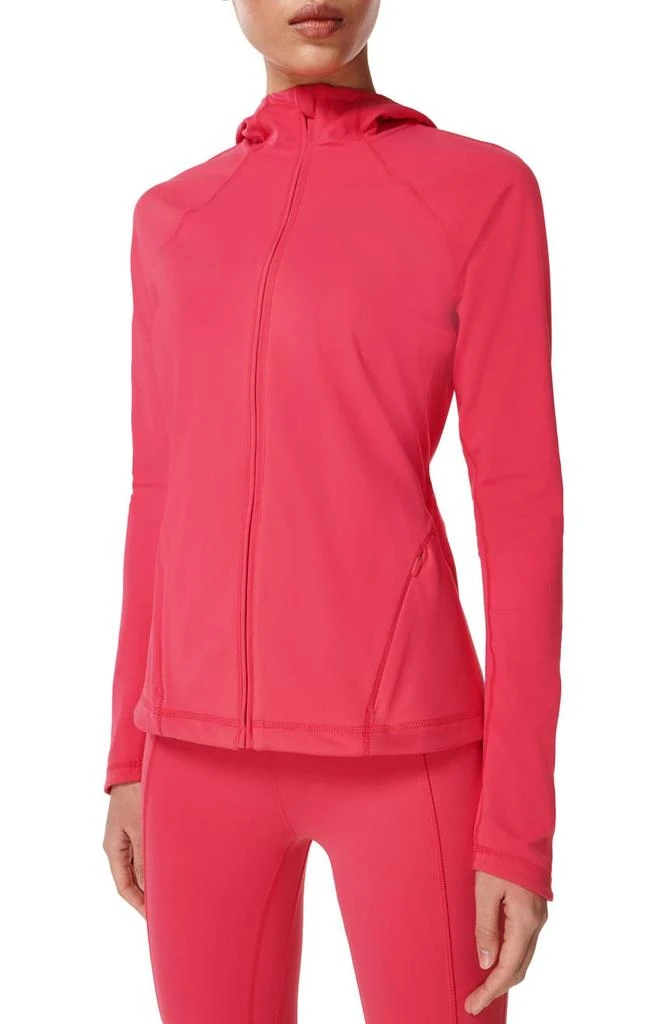 商品SWEATY BETTY|Supersoft Workout Zip Jacket,价格¥294,第3张图片详细描述