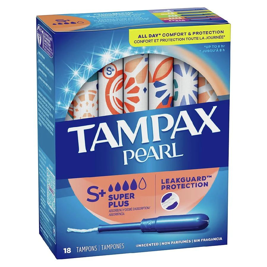 商品Tampax|Tampons with LeakGuard Braid No scent, Super Plus Absorbency,价格¥52,第2张图片详细描述