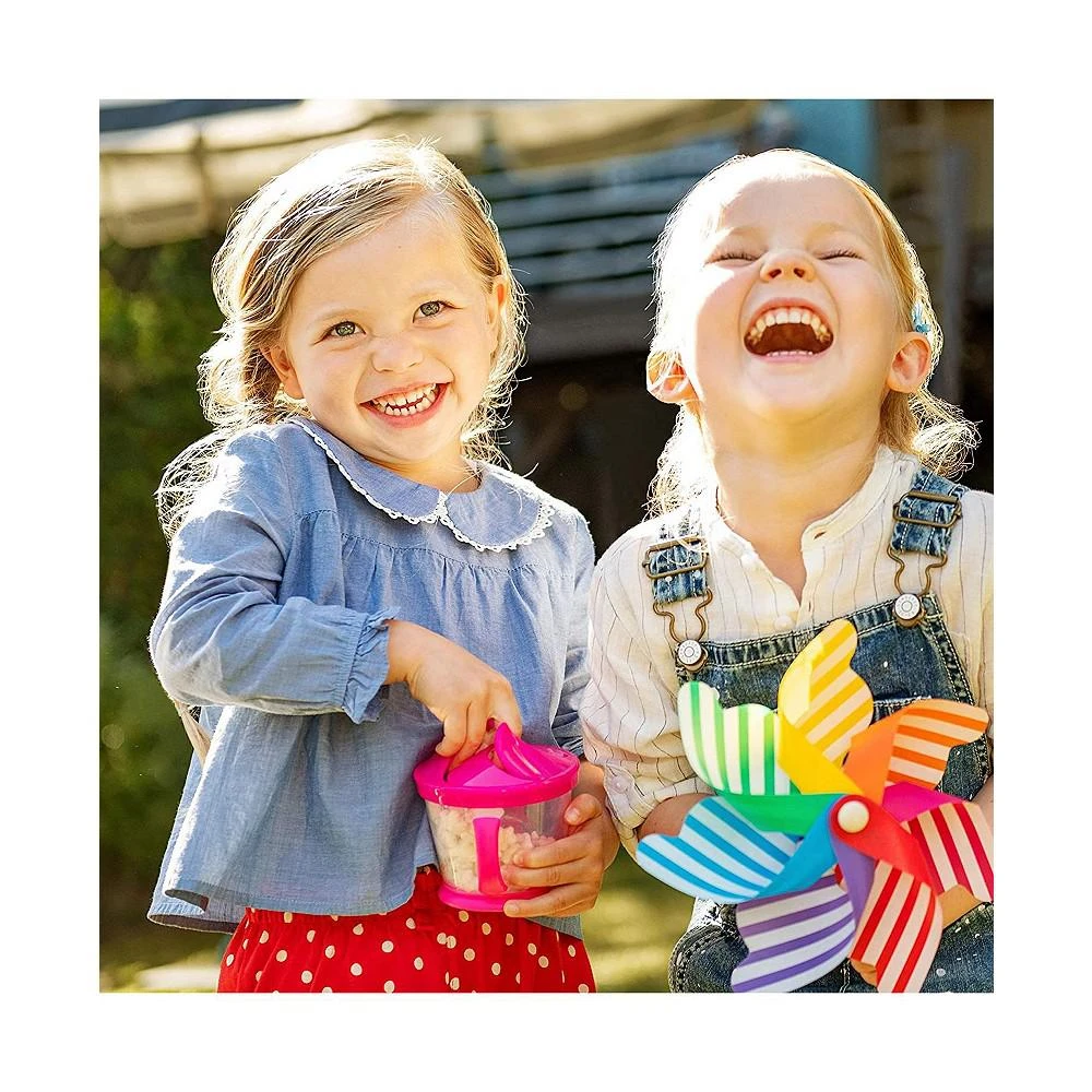 商品Munchkin|Snack Catcher and Toddler Weighted Straw Sippy Cup 4 Piece Set, Girl,价格¥251,第3张图片详细描述