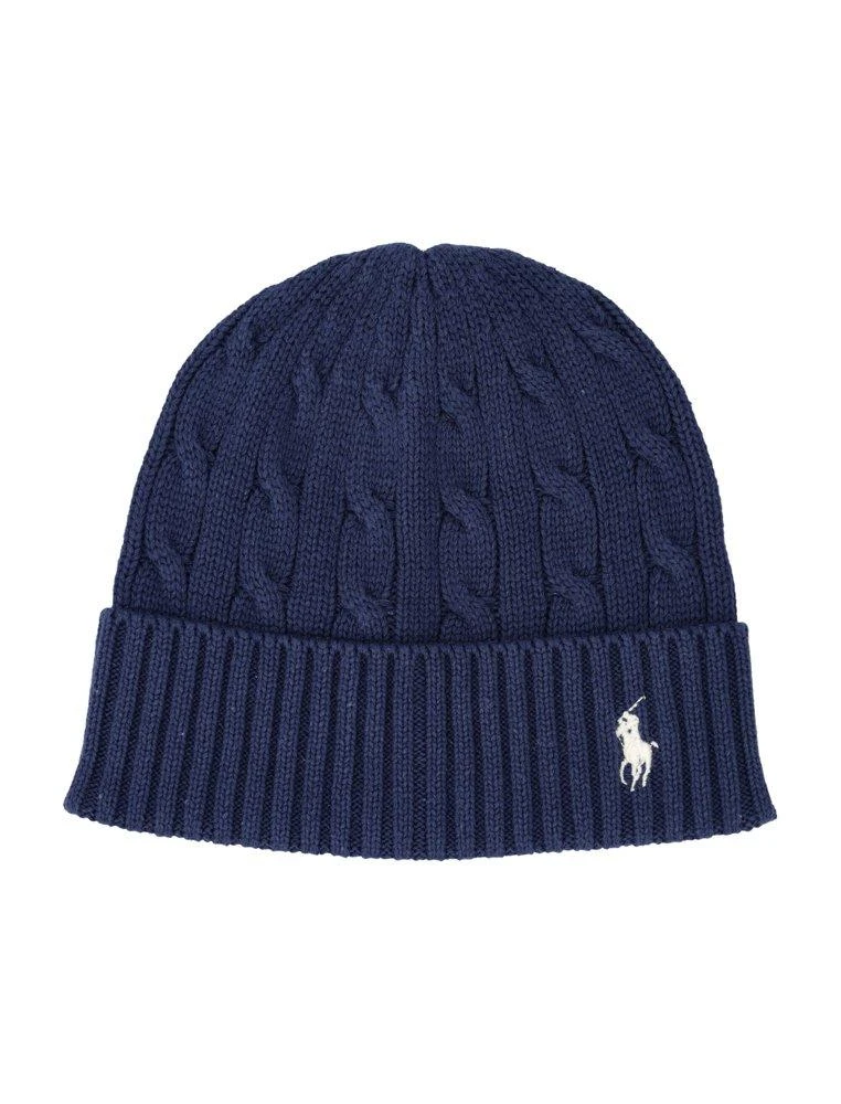 商品Ralph Lauren|Polo Ralph Lauren Logo Embroidered Knitted Beanie,价格¥345,第1张图片