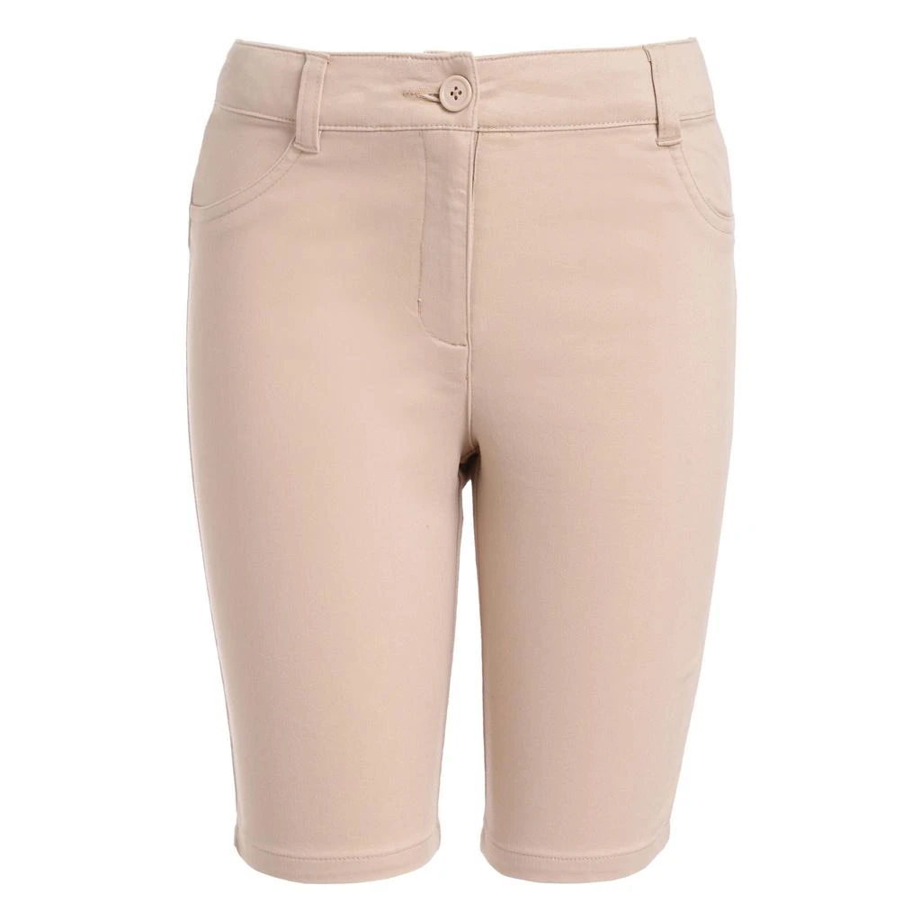 商品Nautica|Nautica Girls' Sateen Bermuda Shorts (Plus Sizes),价格¥272,第1张图片
