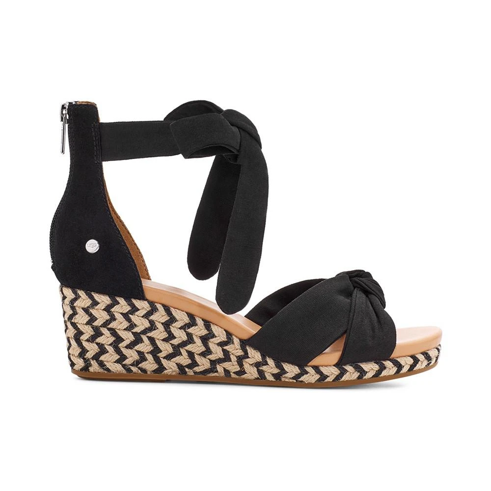 商品UGG|Women's Yarrow Espadrille Wedge Sandals,价格¥517,第2张图片详细描述