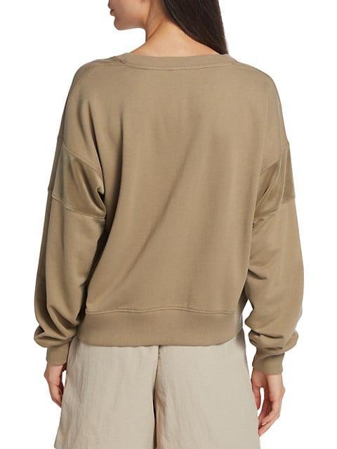 商品Splendid|Victoria French Terry Pullover Sweatshirt,价格¥989,第7张图片详细描述