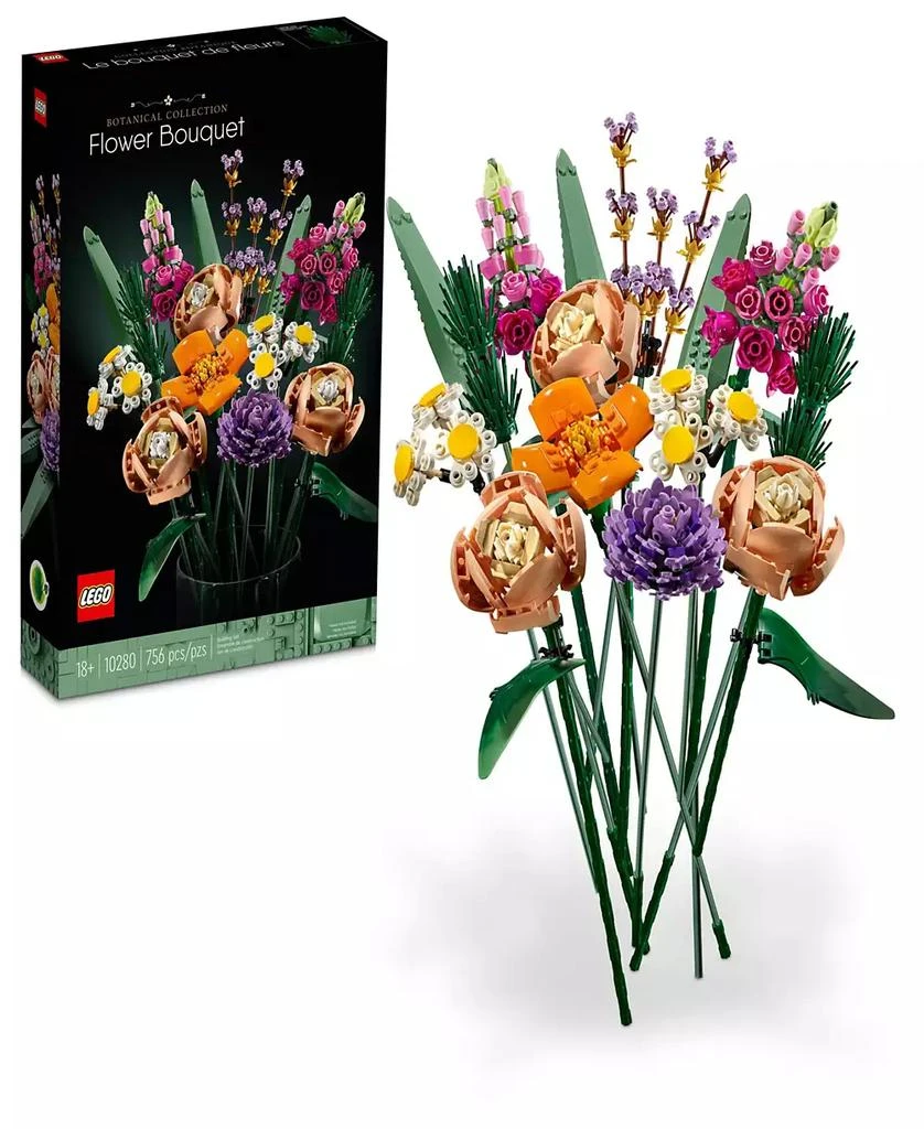 商品LEGO|Icons 10280 Flower Bouquet Adult Toy Building Set,价格¥381,第1张图片