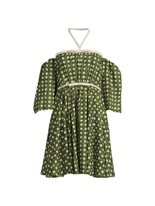 商品Giambattista Valli|Halter Print Mini Dress,价格¥2357,第3张图片详细描述