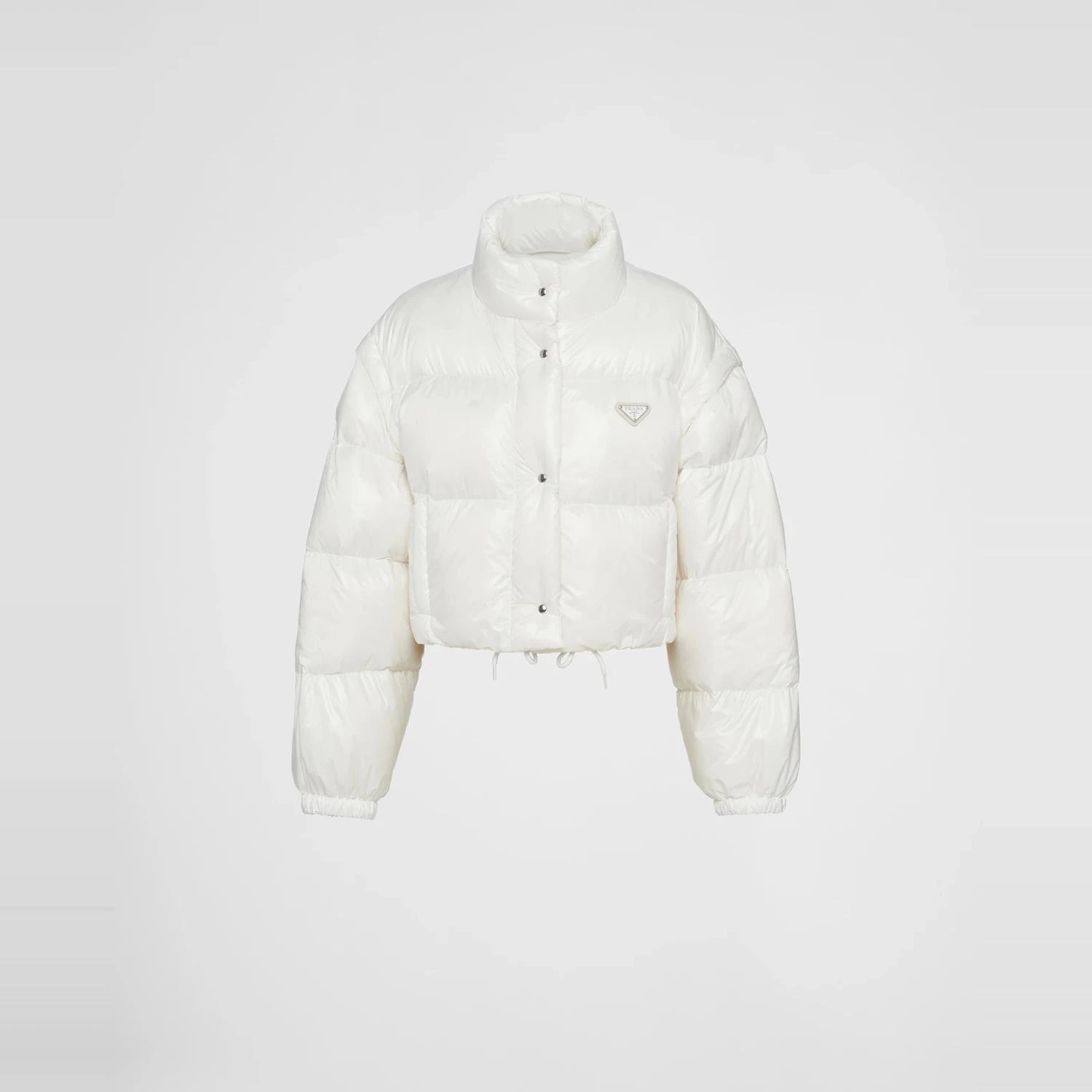 【预售】 普拉达 24秋冬 女士 羽绒服 Doudoune courte convertible en Re-Nylon 291805_11A9_F0009_S_222 商品