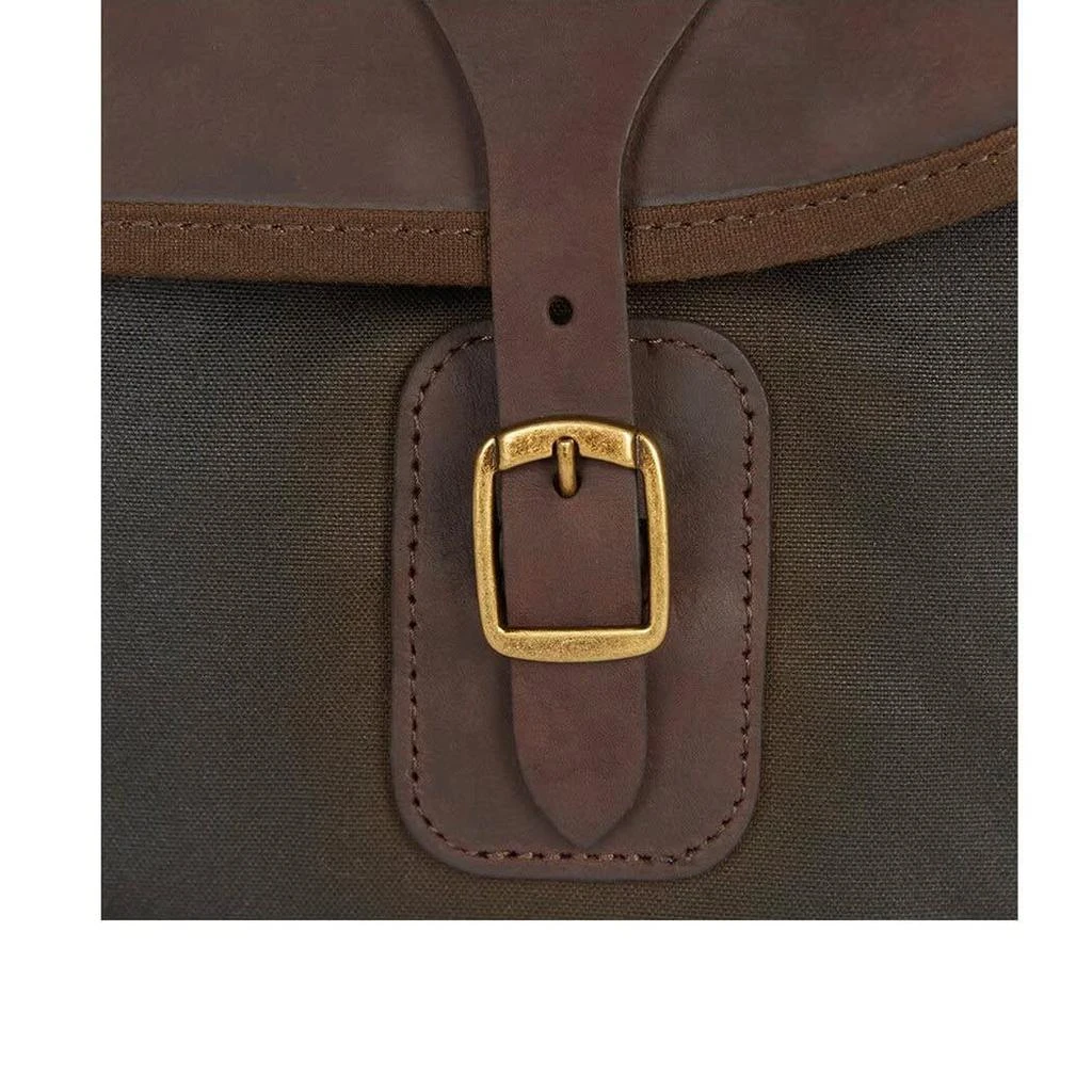 商品Barbour|Barbour Tarras Wax Olive Green Crossbody Bag,价格¥1915,第3张图片详细描述