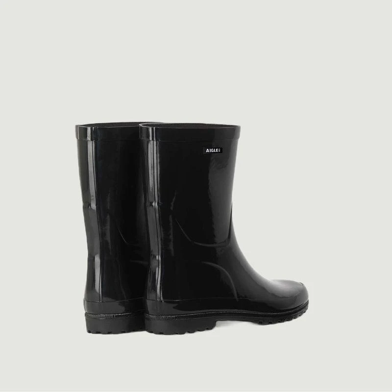 商品AIGLE|Eliosa varnished rain boots Noir  AIGLE,价格¥645,第2张图片详细描述